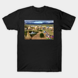 Pérou - Puno Lac Titicaca - Iles Uros T-Shirt